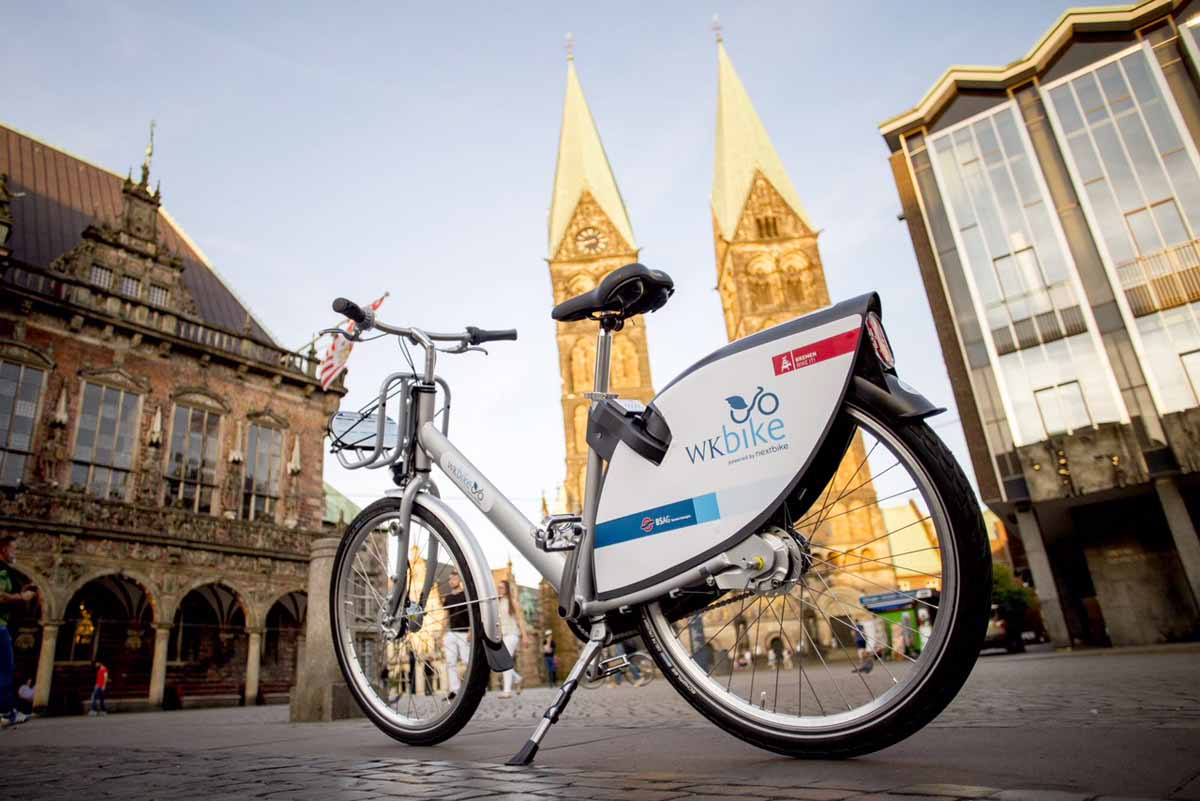 WeserKurierMediengruppe startet Fahrradverleihsystem in