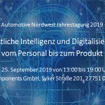 Jahrestagung 2019 - Künstliche Intelligenz und Digitalisierung vom Personal bis zum Produkt