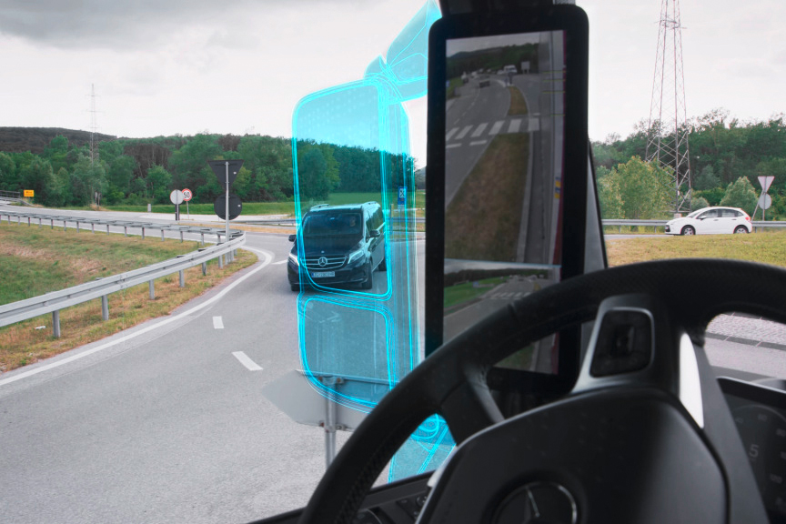 Lkw-Kameras: Digitale Spiegel öffnen Truckern die Augen - WELT